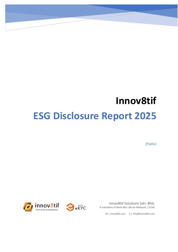 ESG Disclosure Report 2025