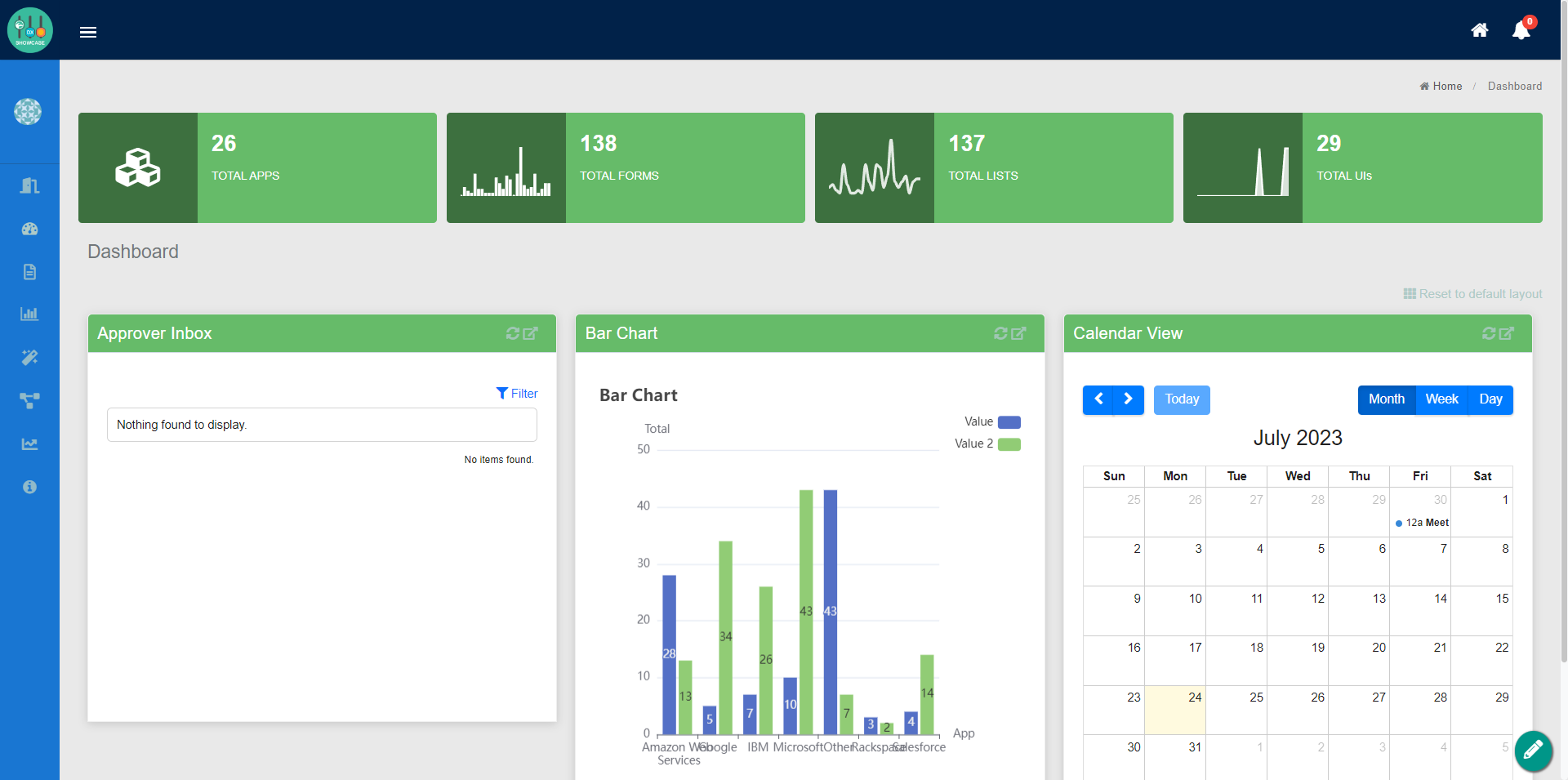 Material-design UI out of the box