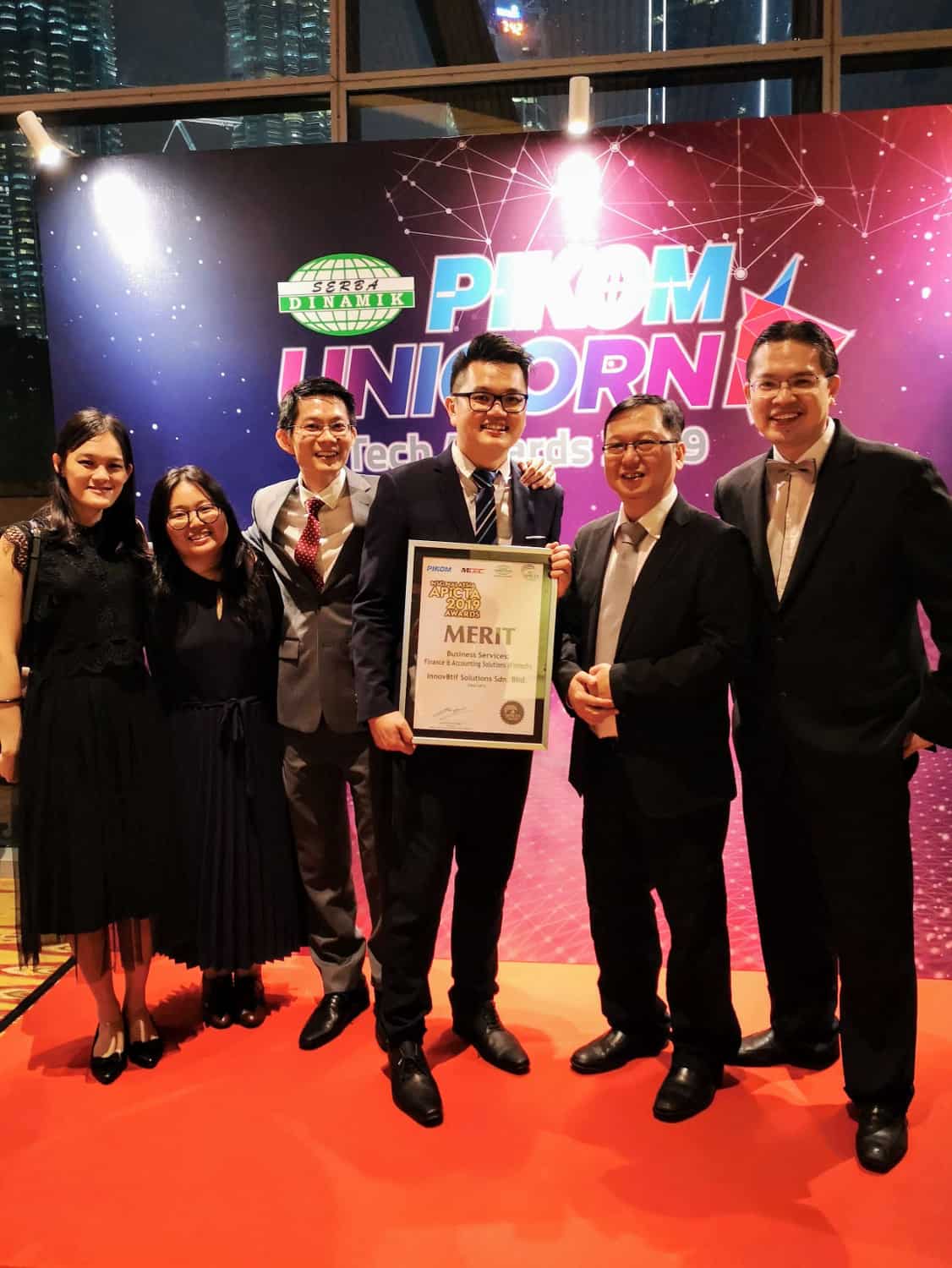 Innov8tif Won Merit for the Fintech Category at MSC Malaysia APICTA 2019