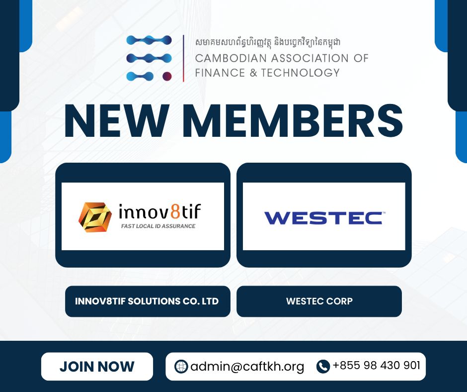 Innov8tif Joins the Cambodian Association of Finance & Technology (CAFT)