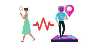 Victim tend to share their current location with the online predators