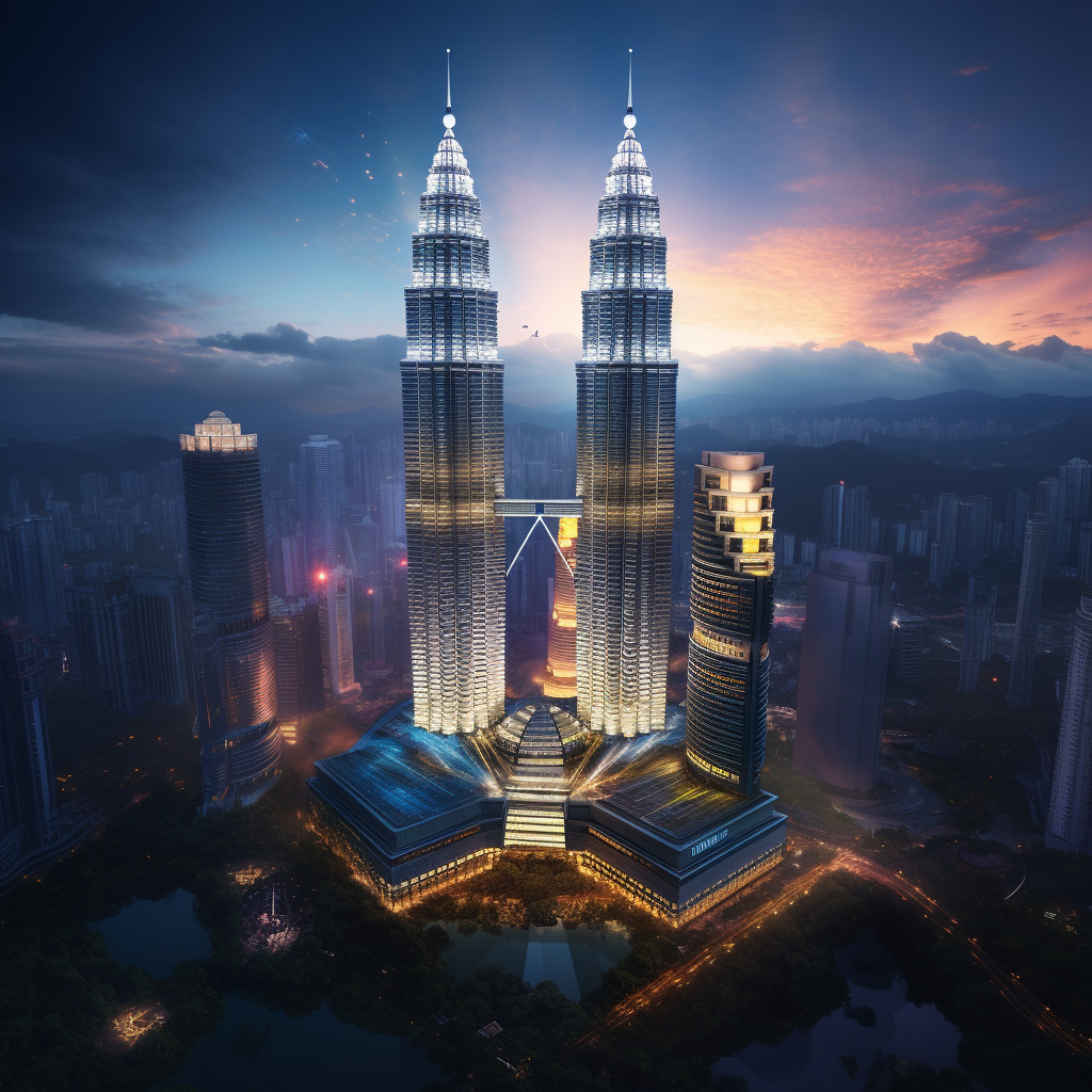  malaysia twin towers hyperrealistic 4k e7694c85 d98b 4d74 a0a4 b528c3ad382d