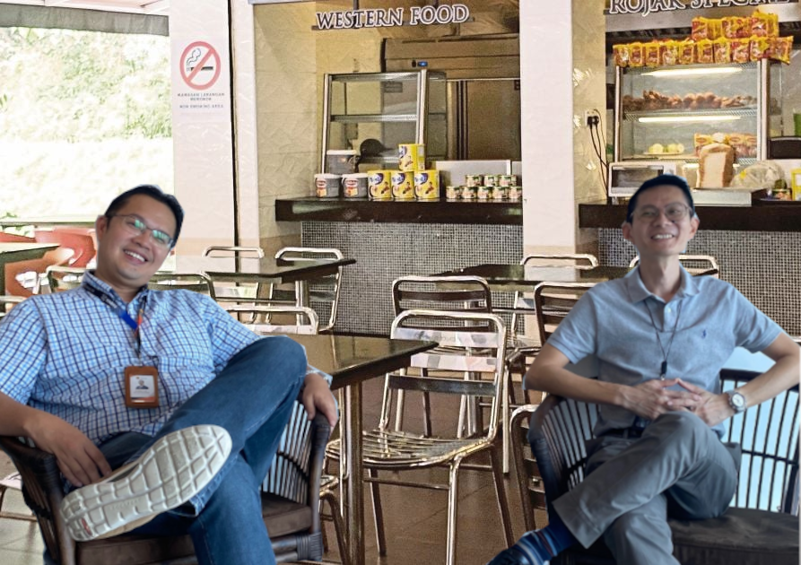 george & tiensoon mamak session