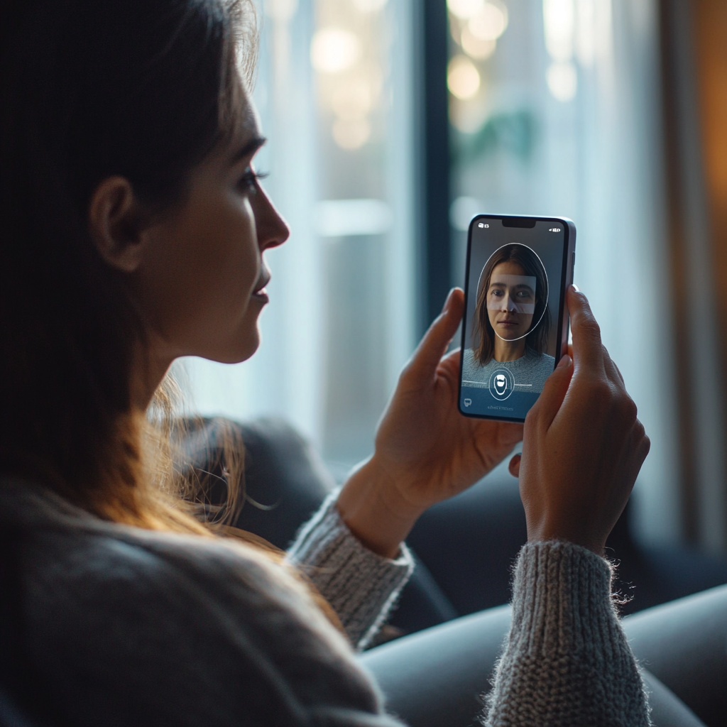 innov8tifmarketing a sick woman sitting comfortably at home usi a0d0f71b 3d30 4823 853d 4049691e2c3f