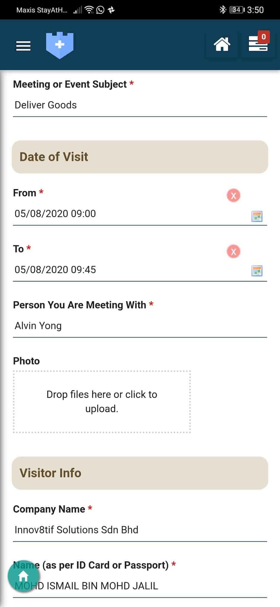 Digital Health Declaration to Promote Safer Workplace Innov8tif