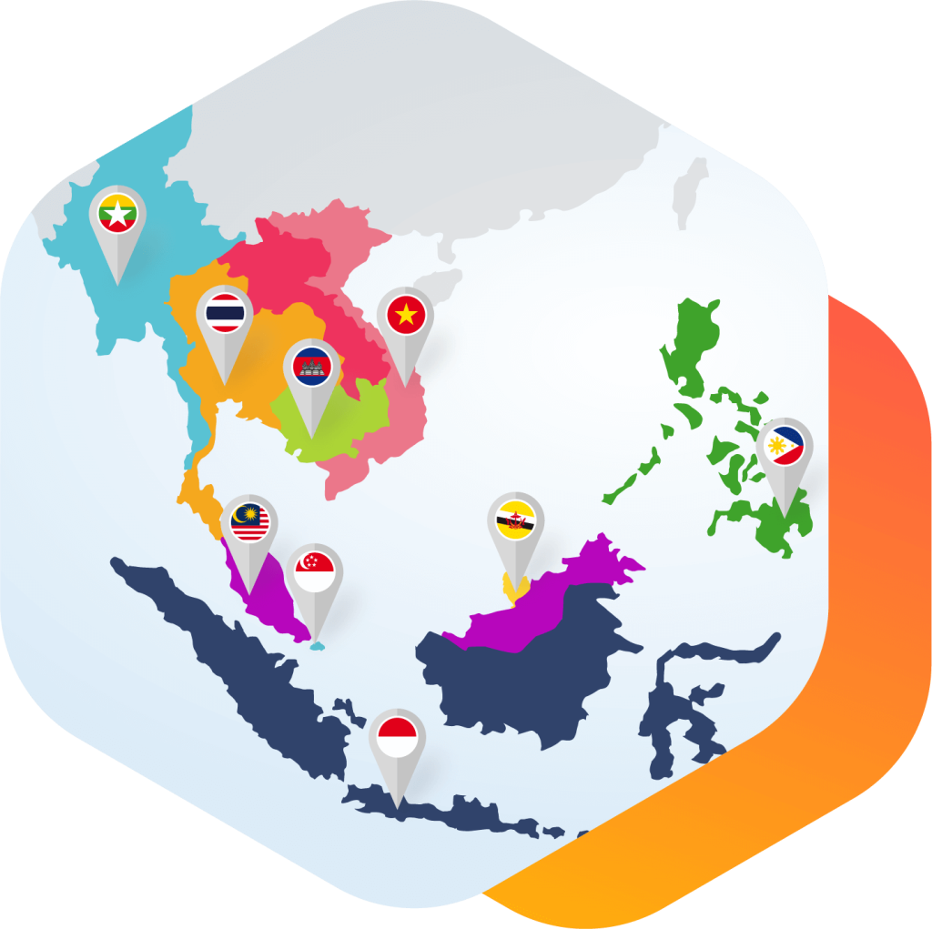 Innov8tif offices on an ASEAN map