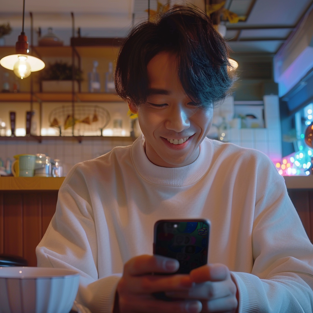 asian person using phone to scroll through social media a4e23b50 7fa0 41c0 9a02 bf07b55f41c4